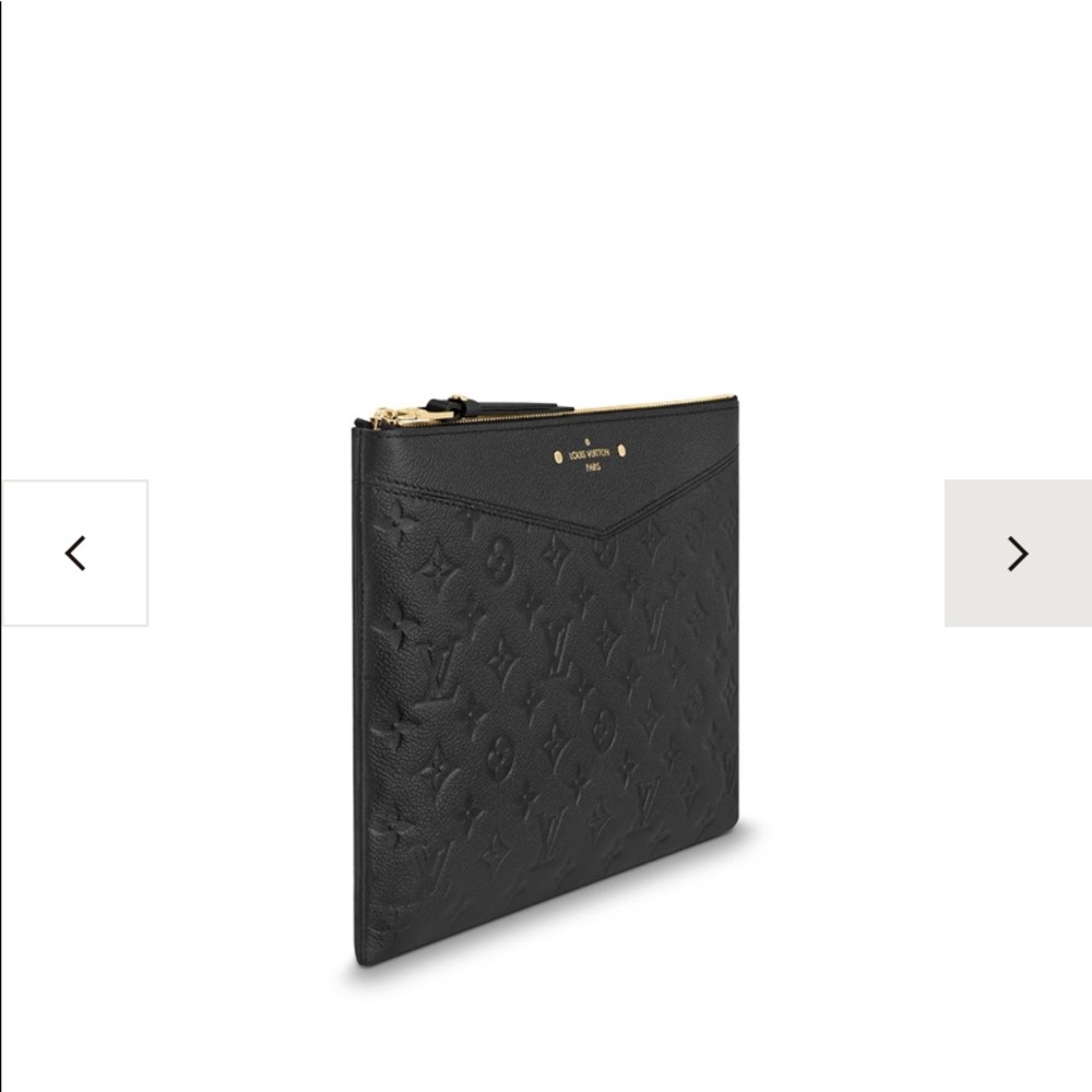 ❌SOLD❌Louis Vuitton Daily Pouch Empreinte Black - Picture 8 of 11